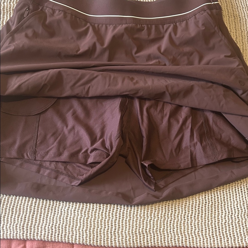 Soybu Brown Skort - Picture 3 of 5